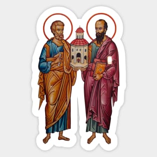 Saint Peter and Saint Paul Sticker